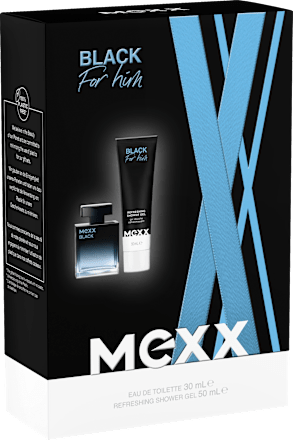 Cadeauset Zwart 2-delig, 1 stuk