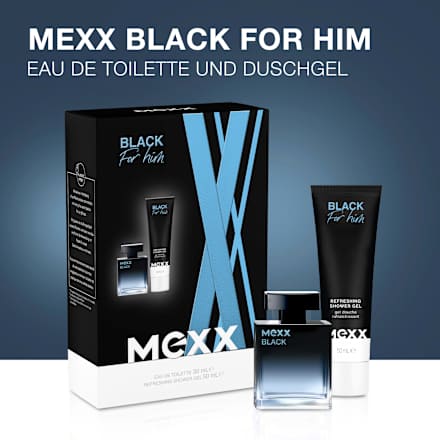 Cadeauset Zwart 2-delig, 1 stuk