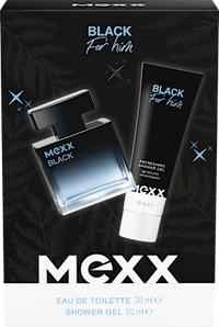 Cadeauset Black for Him Eau de Toilette 2 stuks, 1 st