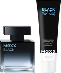 Cadeauset Black for Him Eau de Toilette 2 stuks, 1 st