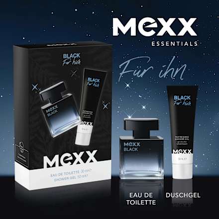 Cadeauset Black for Him Eau de Toilette 2 stuks, 1 st