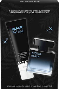 Cadeauset Black for Him Eau de Toilette 2 stuks, 1 st