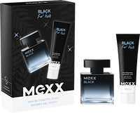 Cadeauset Black for Him Eau de Toilette 2 stuks, 1 st