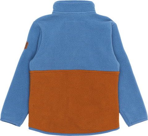 Fleecejacke, blau & braun, Gr. 98/104, 1 St