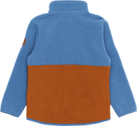 Fleecejacke, blau & braun, Gr. 98/104, 1 St