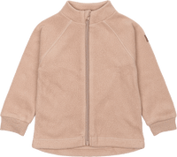 Fleecejack, bruin, maat 98/104, 1 st.