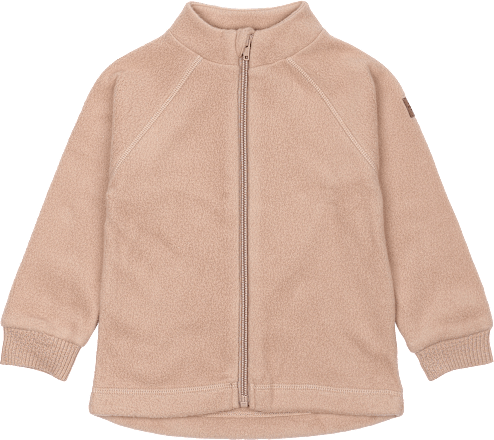 Fleecejack, bruin, maat 98/104, 1 st.