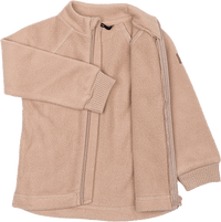 Fleecejack, bruin, maat 98/104, 1 st.