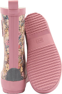 Gummistiefel mit Blumen-Muster, rosa, Gr. 26/27, 1 St