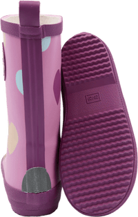 Gummistiefel mit Herz-Muster, rosa, Gr. 28/29, 1 St