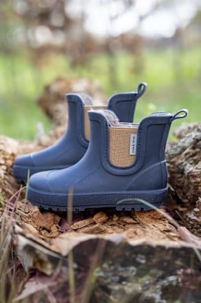 Halbschaftgummistiefel in blau, Größe 22/23, 1 St
