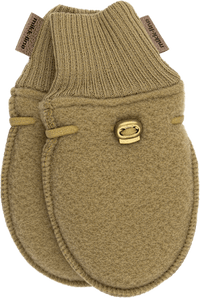 Merinowol handschoenen, kaki, maat 74/80, 1 stuk