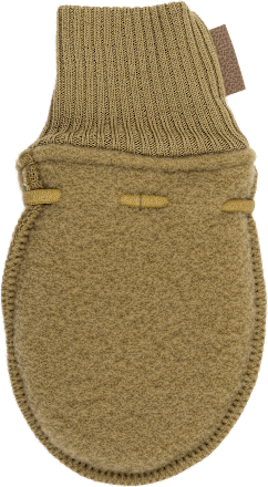 Merinowol handschoenen, kaki, maat 74/80, 1 stuk