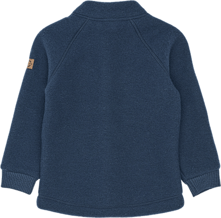 Jasje met merinowol, blauw, maat 122/128, 1 stuk