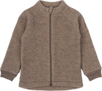 Jasje met merinowol, bruin, maat 110/116, 1 stuk