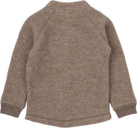 Jasje met merinowol, bruin, maat 110/116, 1 stuk