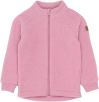 Jasje met merinowol, roze, maat 122/128, 1 stuk