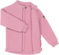Jasje met merinowol, roze, maat 122/128, 1 stuk