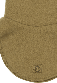 Lussensjaal met merinowol, kaki, maat 3, 1 stuk