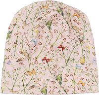Mütze mit Schmetterling-Muster, beige, Gr. 98/104, 1 St