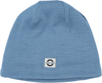 Mütze mit Schurwolle, blau, Gr. 122/128, 1 St
