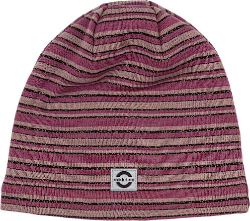 Mütze mit Schurwolle, lila, Gr. 110/116, 1 St