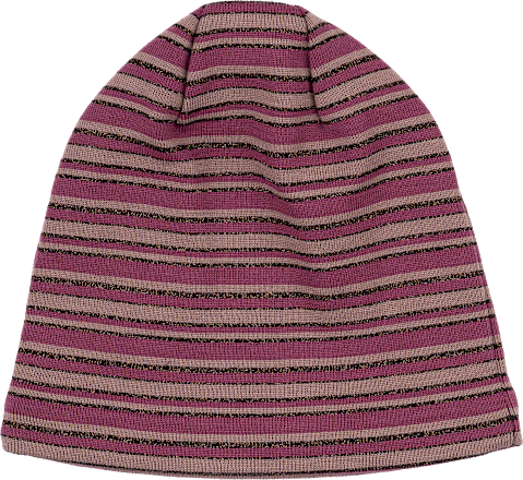 Mütze mit Schurwolle, lila, Gr. 98/104, 1 St