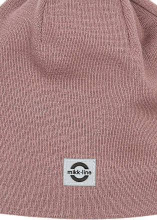 Mütze mit Schurwolle, rosa, Gr. 122/128, 1 St