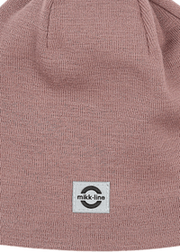 Mütze mit Schurwolle, rosa, Gr. 122/128, 1 St