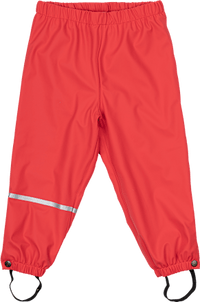 Regenbroek gevoerd, rood, maat 110/116, 1 st.