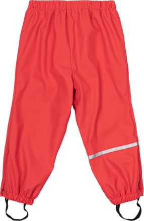Regenbroek gevoerd, rood, maat 110/116, 1 st.