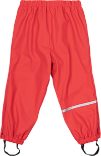 Regenbroek gevoerd, rood, maat 110/116, 1 st.