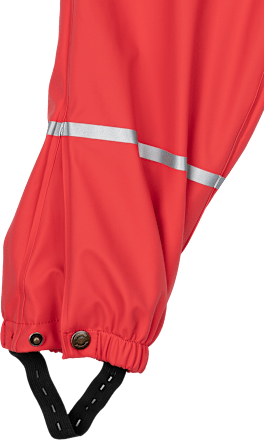 Regenhose gefüttert, rot, Gr. 86/92, 1 St