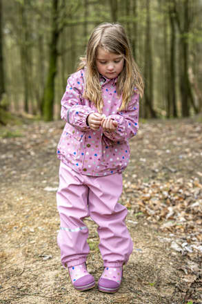 Regenhose, lila, Gr. 122/128, 1 St