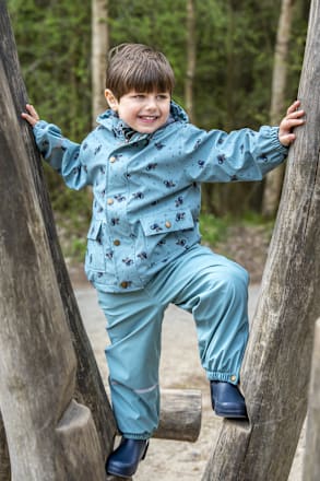 Regenhose, mint, Gr. 122/128, 1 St
