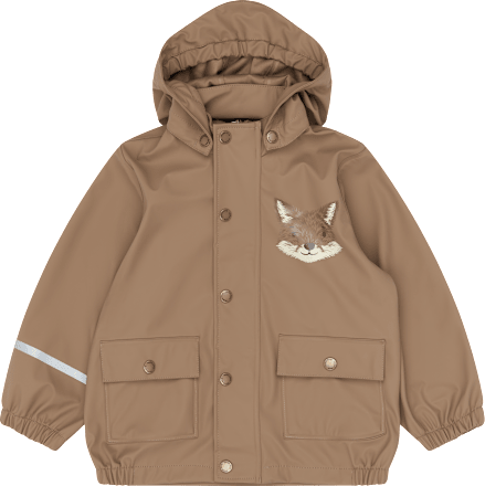 Regenjacke, braun, Gr. 98/104, 1 St