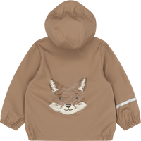 Regenjacke, braun, Gr. 98/104, 1 St