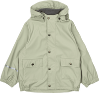 Gevoerde regenjas, groen, maat 98/104, 1 stuk