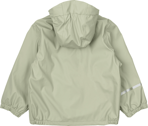 Gevoerde regenjas, groen, maat 98/104, 1 stuk