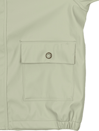 Regenjacke gefüttert, grün, Gr. 98/104, 1 St
