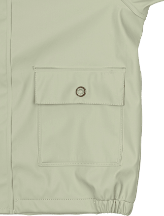 Gevoerde regenjas, groen, maat 98/104, 1 stuk