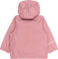 Regenjacke mit Kapuze, rosa, Gr.  122/128, 1 St