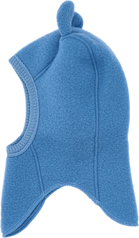Schlupfmütze mit Merinowolle, blau, Gr. 86/92, 1 St