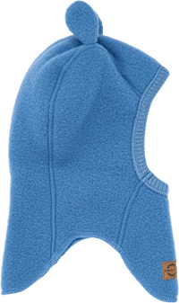 Schlupfmütze mit Merinowolle, blau, Gr. 86/92, 1 St