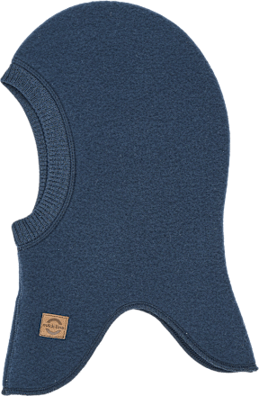 Schlupfmütze mit Merinowolle, blau, Gr. 98/104, 1 St Mikk-Line
