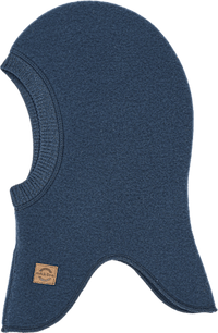 Schlupfmütze mit Merinowolle, blau, Gr. 98/104, 1 St Mikk-Line