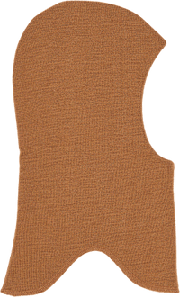Merino wollen muts, bruin, maat 110/116, 1 stuk
