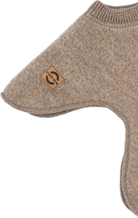 Schlupfmütze mit Merinowolle, braun, Gr. 98/104, 1 St Mikk-Line