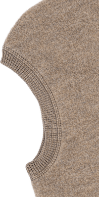 Schlupfmütze mit Merinowolle, braun, Gr. 98/104, 1 St Mikk-Line