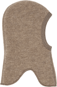 Schlupfmütze mit Merinowolle, braun, Gr. 98/104, 1 St